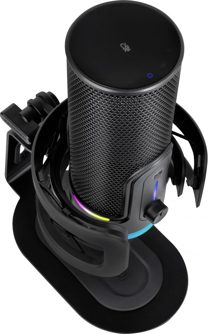 Micrófono Streamplify MIC PRO, 192, RGB-ST - Negro image number 5