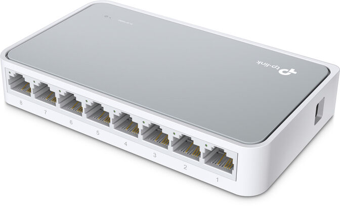 Switch TP-Link TL-SF1008D 8 Portas 10/100 Mbps image number 3
