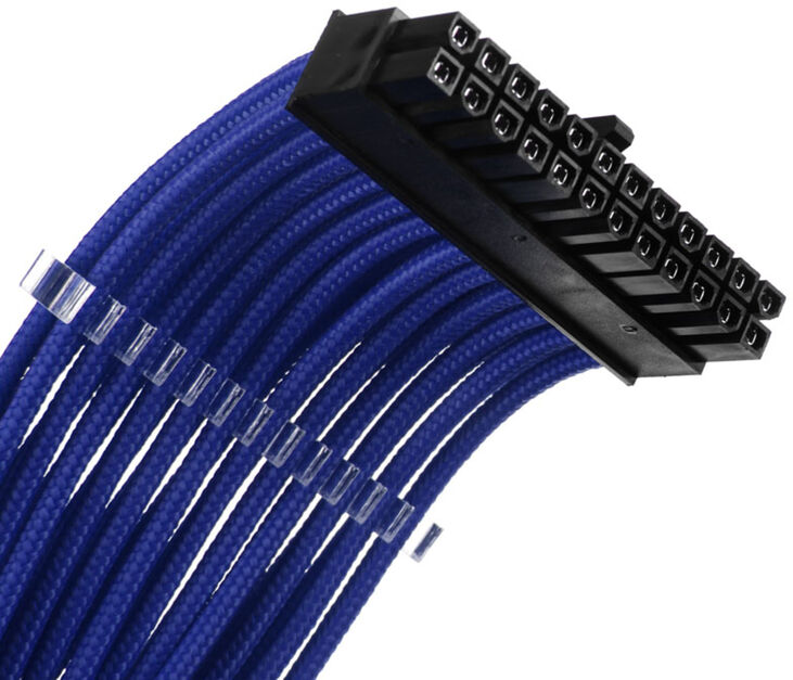 Kit de Expansi&oacute;n Phanteks Cables Sleeved 50cm Azul image number 1