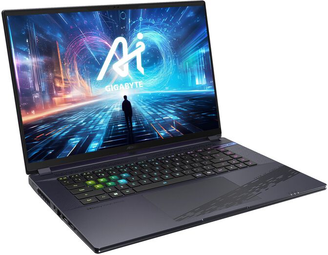 GIGABYTE AORUS 16X ASG-53PTC64SH Intel&reg; Core&trade; i7 i7-14650HX Port&aacute;til 40,6 cm (16") WQXGA 32 GB DDR5-SDRAM 1 TB SSD NVIDIA GeForce RTX 4070 Wi-Fi 7 (802.11be) Windows 11 Home Gris image number 2