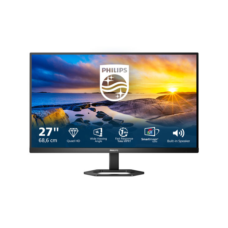 Monitor Philips 27" 27E1N5500LA VA QHD 75Hz 1ms Altavoces integrados + Aj. Altura image number 7