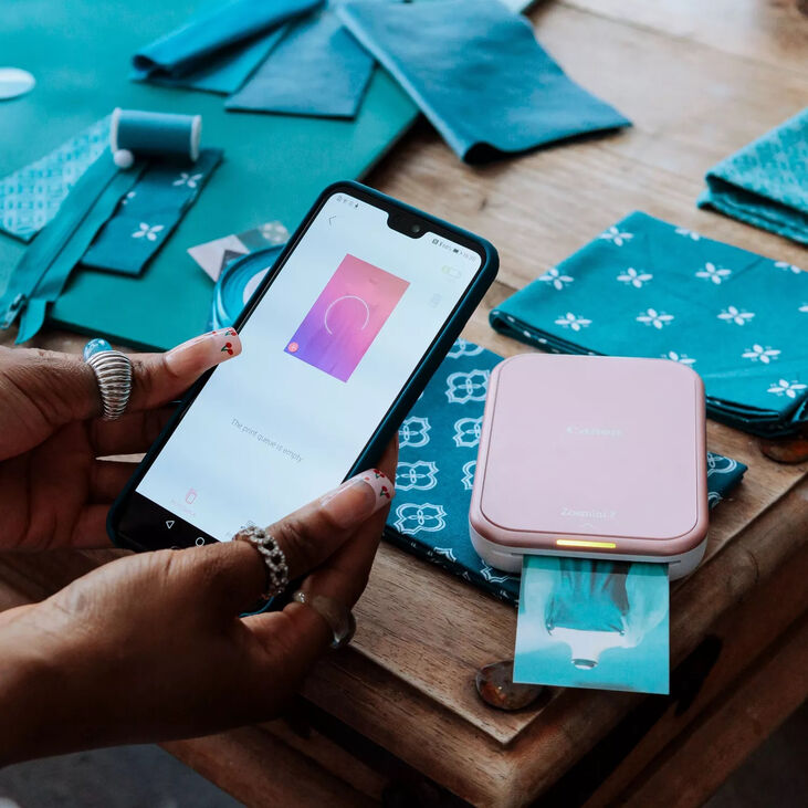 Impresora Portátil Canon ZOEMINI 2 Inalámbrica Oro Rosa image number 6