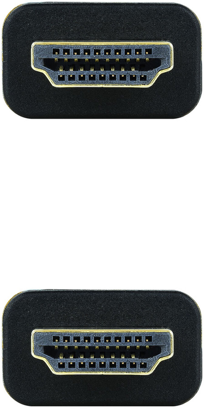 Cable HDMI V2.0 4K@60Hz 18Gbps NanoCable USB-A M/M 15 M Premium Negro image number 2