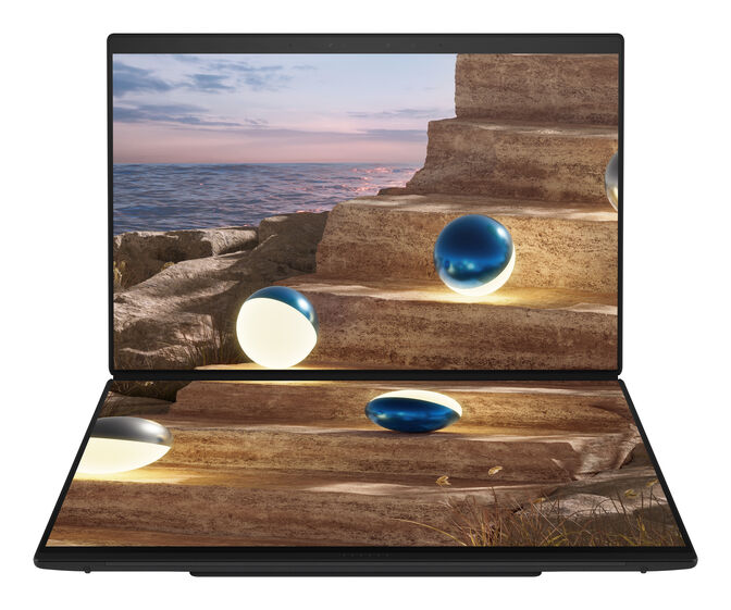 Port&aacute;til ASUS ZenBook Duo UX8407AA 14" Ultra 9 285H 32GB DDR5 1TB 3K OLED 144Hz W11 Pro image number 0