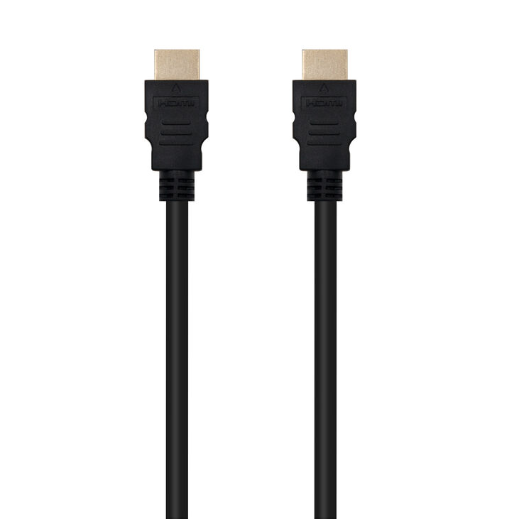 Cable HDMI V2.0 4K@60Hz 18Gbps NanoCable USB-A M/M 1.5 M Negro image number 1