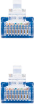 Cable de Red NanoCable RJ45 UTP CAT.5E AWG24 2 M Azul image number null