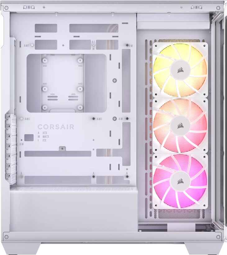 Torre ATX Corsair 3500X ARGB Blanco Cristal Templado image number 3
