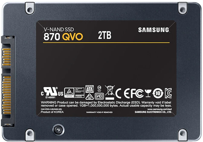 SSD Samsung 870 QVO 2TB SATA III (560/530MB/s) image number 2