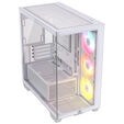 Torre Micro-ATX Corsair 2800X RS-R ARGB Blanco Cristal Templado image number null