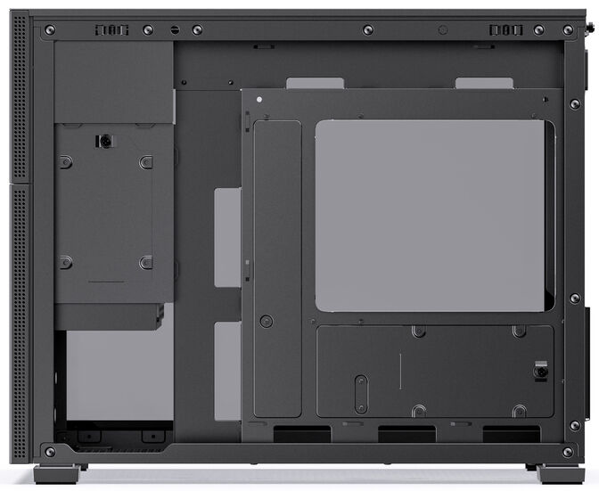 Caja Micro-ATX Jonsbo D31 STD Vidrio Templado Negro image number 4
