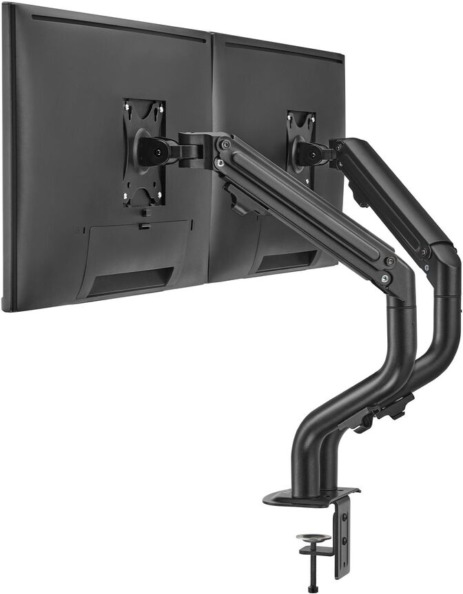 Soporte de Mesa Duplo 17" a 32" Ewent Negro image number 1