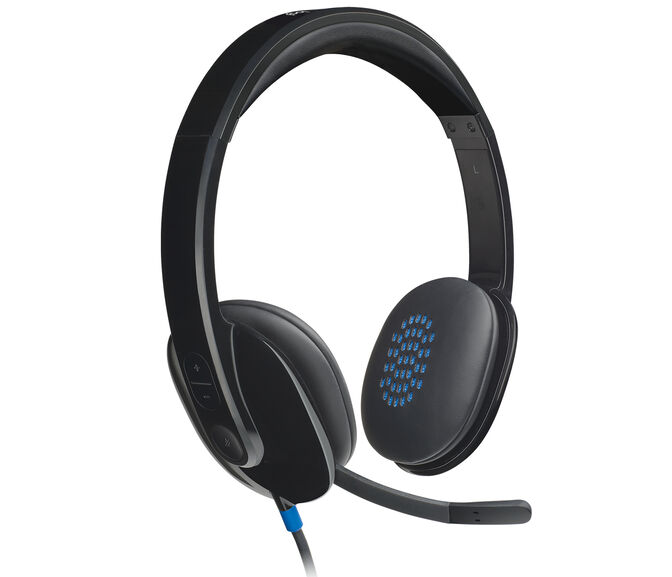 Auriculares Logitech H540 USB Negro image number 4