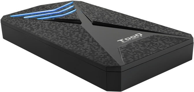 Caja Externa HDD Gaming Tooq 2.5" SATA (9,5mm) - USB 3.0 / 3.1 Gen 1 Negro LED Azul image number 0