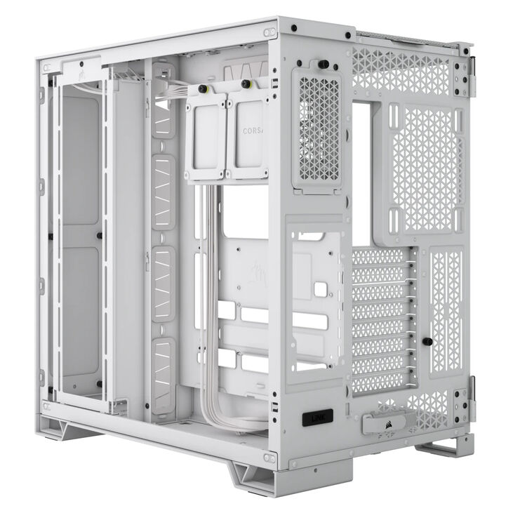 Torre ATX Corsair 6500X Blanco Cristal Templado image number 5