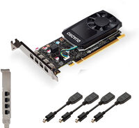Tarjeta Gráfica PNY NVIDIA Quadro P1000 V2 DP 4GB GD5
