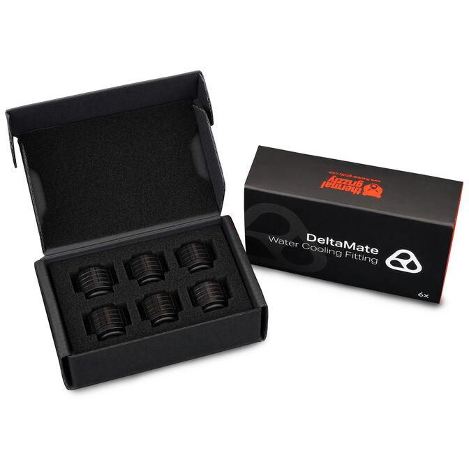 Thermal Grizzly DeltaMate Fitting - ST13 Negro (Pack 6) image number 8