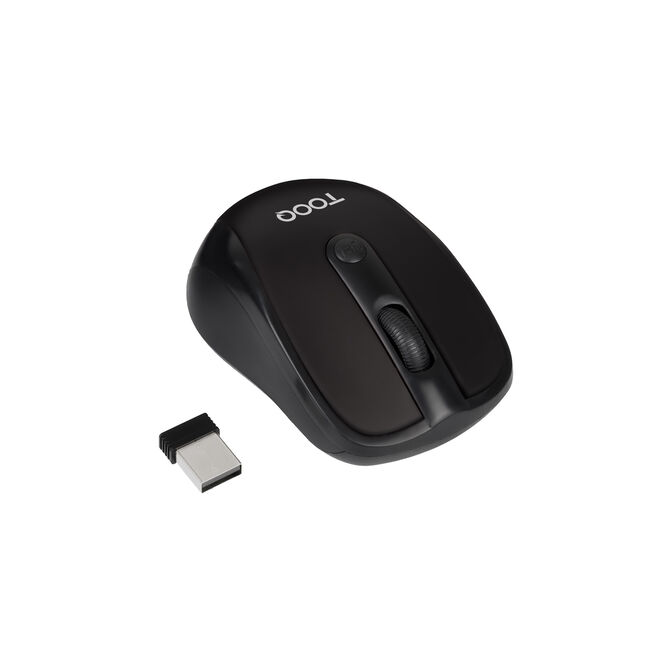 Rat&oacute;n Tooq TQMW-1103-B Wireless 1600DPI Negro image number 1