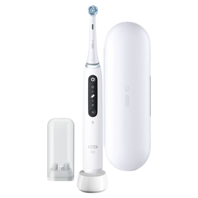 Cepillo de Dientes El&eacute;ctrico Oral-B iO Series 5 Quite White image number 0