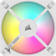 Ventilador Corsair iCUE AR120 RGB PWM Blanca 120mm image number null