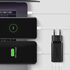 AXAGON ACU-DPQ65 Cargador de Pared, 3 puertas (USB + Dual USB-C), PD3.0/QC4+/PPS/Apple, 65 W, Negro image number null