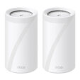 Sistema Mesh TP-Link Deco BE85 BE19000 Tri-Band WiFi 7 Whole Home Mesh Branco (Pack 2) image number null