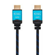Cable HDMI V2.0 4K@60Hz 18Gbps NanoCable USB-A M/M 2 M Premium Negro image number null
