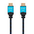 Cable HDMI V2.0 4K@60Hz 18Gbps NanoCable USB-A M/M 2 M Premium Negro image number null
