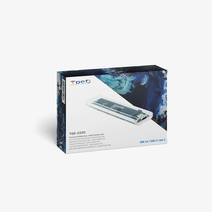 Caja SSD Tooq M.2 NGFF/NVMe SSD RGB image number 2