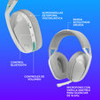 Auriculares Logitech G321 Lightspeed Wireless Blanco image number null