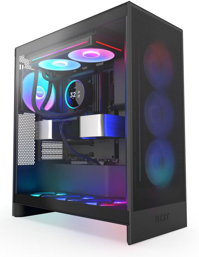Kit de Refrigeraci&oacute;n L&iacute;quida CPU NZXT Kraken Elite 280 (2025) RGB Negro image number 5