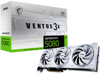 Tarjeta Gráfica MSI GeForce® RTX 5080 VENTUS 3X OC WHITE 16GB GDDR7 DLSS4