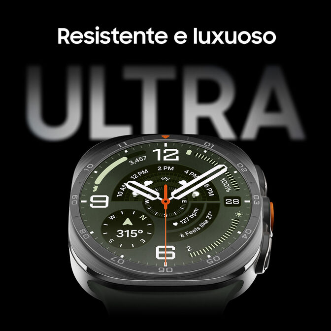 Smartwatch Samsung Galaxy Watch Ultra 2 47mm LTE Prateado image number 6