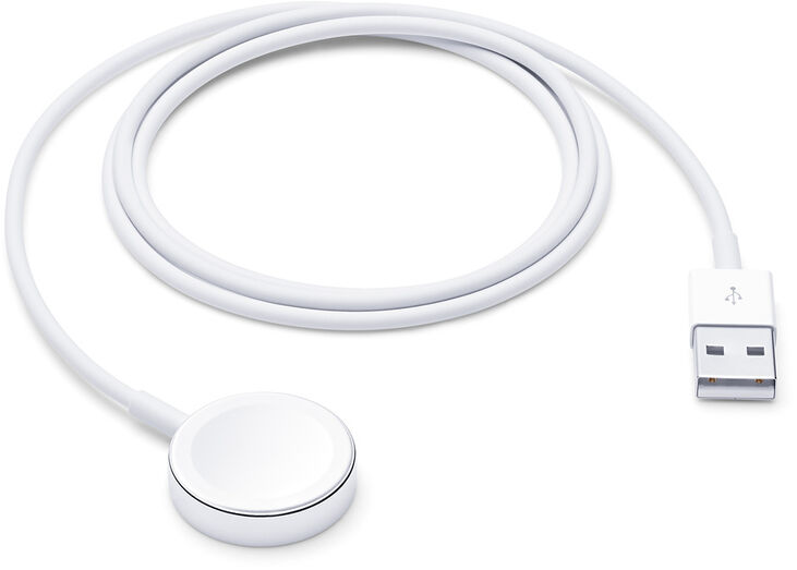 Cable Magn&eacute;tico de Carga R&aacute;pida para Apple Watch 1m Blanco image number 0