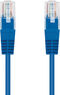 Cable de Red NanoCable RJ45 CAT.6 UTP AWG24 0.5 M Azul