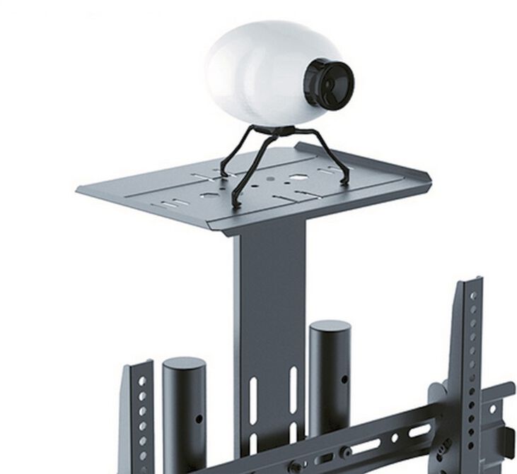 Soporte Móvel Tooq Tilt Ajustable 37" a 70" Max. 50kg Negro image number 3