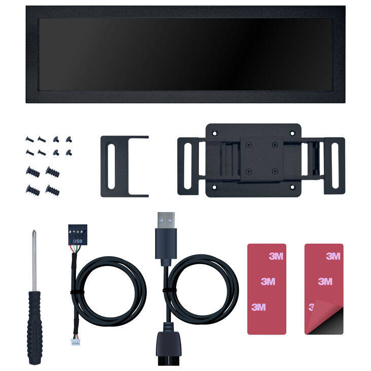 Pantalla Portable Lian Li 8.8" Negro image number 5