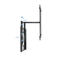Soporte de Pared Tooq Tilt 43" a 80" Max. 50kg Negro image number null