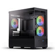 Caja Micro-ATX Aerocool P300D ARGB Vidro Temperado Negro image number null