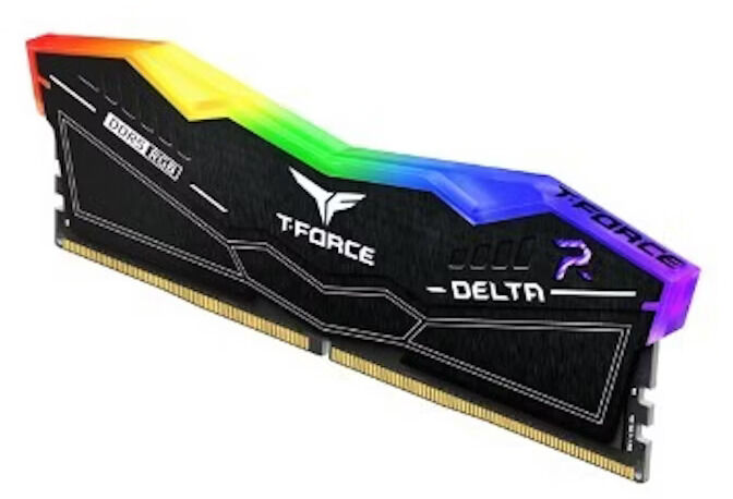 Team Group Kit 32GB (2 x 16GB) DDR5 6000MHz Delta RGB Negro CL38 V2 image number 3