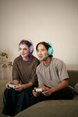 Headset Steelseries Arctis Nova 3X Wireless/Bluetooth Aqua image number null