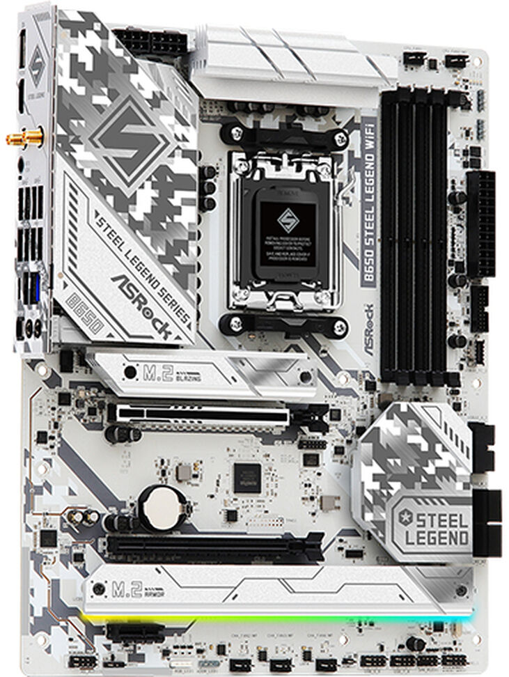 Placa Base ASRock B650 Steel Legend WiFi image number 3