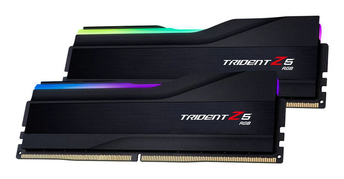 G.Skill Kit 64GB (2 x 32GB) DDR5 6000MHz Trident Z5 EXPO CL36 Black - F5-6000J3636F32GX2-TZ5RK image number 1