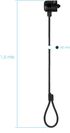 Cable de Seguridad para Portátil con Llave 1,5 M Gris Oscuro image number null