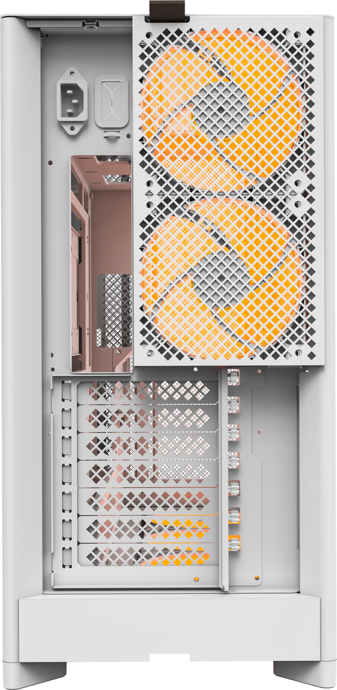 Caja ATX Montech HS01 Pro Blanco image number 4