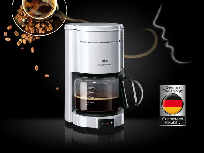 Cafetera de Goteo Braun KF 47/1 WH Blanco image number 1
