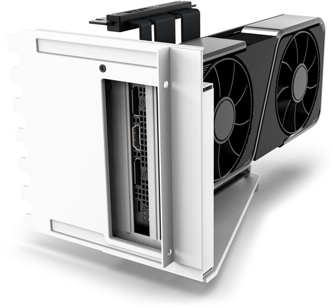 Vertical GPU Mounting NZXT ( H5 / H7 / H9 ) - Blanco 175mm image number 3