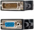 Adaptador NanoCable DVI 24/5/M para VGA/F Negro image number null