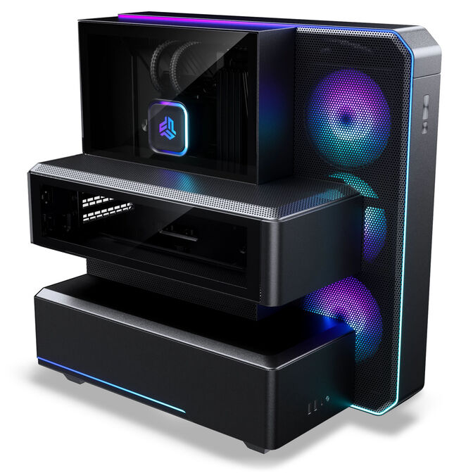 Caja ATX Phanteks EX5 PLUS DRGB Negra (Incluye AIO 360mm) image number 1