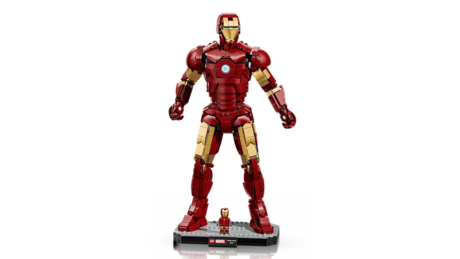 LEGO Marvel: Iron Man Mark 3, 1297 Piezas (76344) image number 4