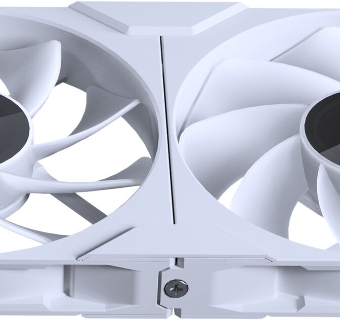 Ventilador Phanteks M25 Gen2 140mm PWM Reversed Airflow D-RGB Blanco (Pack 3) image number 3